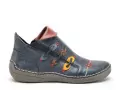 Rieker 72581 Bleu Boots et Bottines Plates Femme