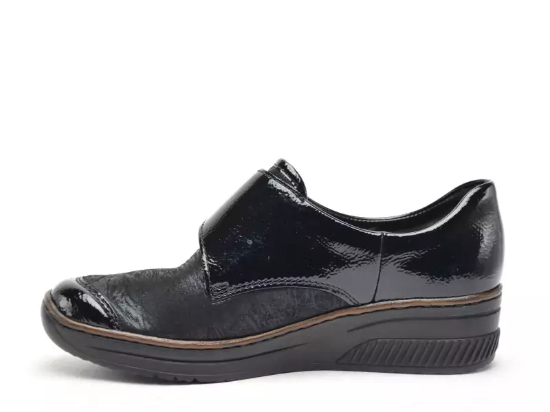 Rieker 487C0 Noir Derbies Femme