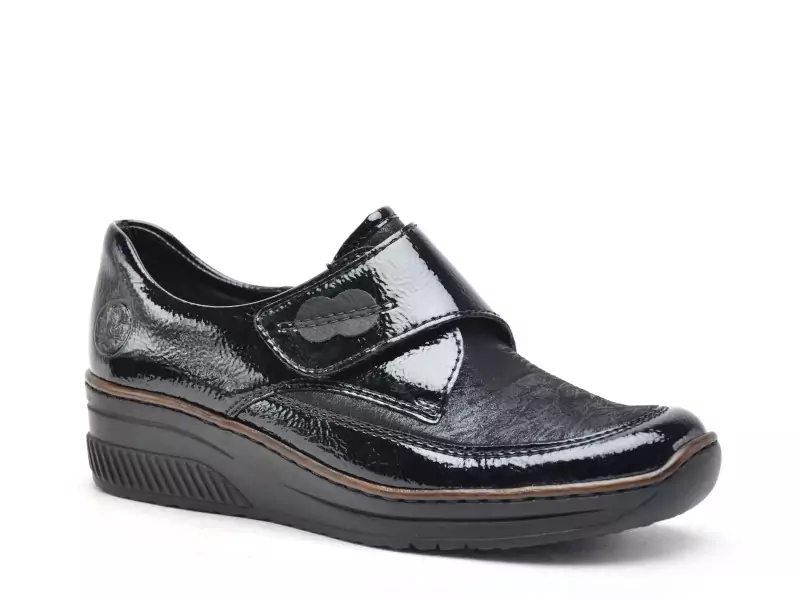 Rieker 487C0 Noir Derbies Femme
