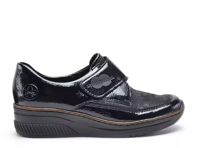 Rieker 487C0 Noir Derbies Femme