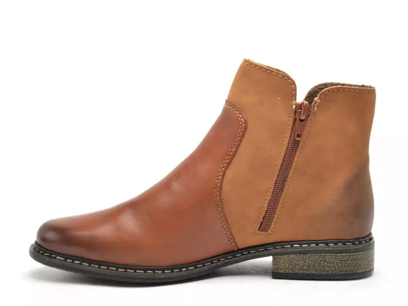 Rieker Z4951 Marron Boots et Bottines Plates Femme