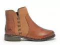Rieker Z4951 Marron Boots et Bottines Plates Femme