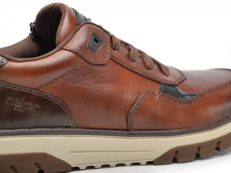 Rieker B9301 Marron Baskets Basses Homme