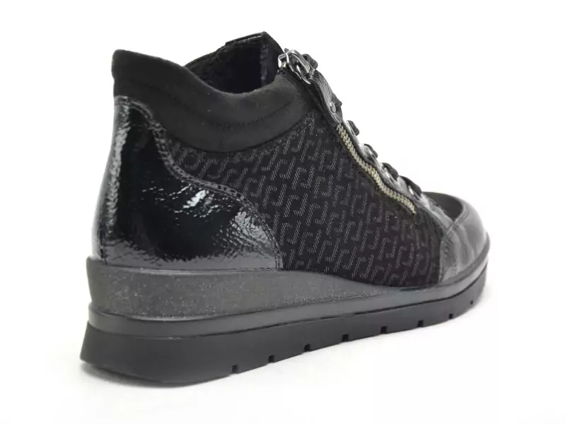Remonte R0773 Noir Boots et Bottines à Talons Femme