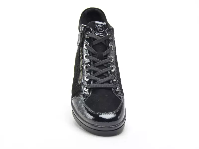 Remonte R0773 Noir Boots et Bottines à Talons Femme