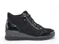 Remonte R0773 Noir Boots et Bottines à Talons Femme