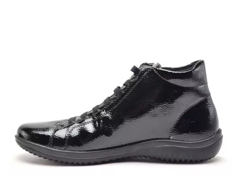 Remonte D1E70 Noir Basket Montante Femme