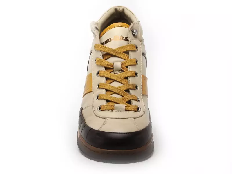 Kamogutsu SCUDO 107 Beige Baskets Montantes Homme