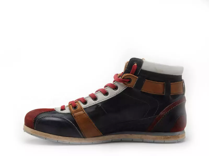 Kamogutsu TIFO 112 Bleu Baskets Montantes Homme