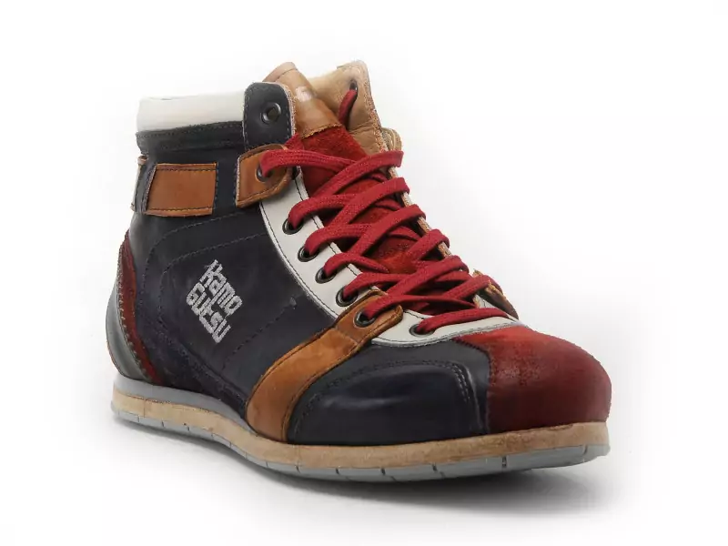 Kamogutsu TIFO 112 Bleu Baskets Montantes Homme