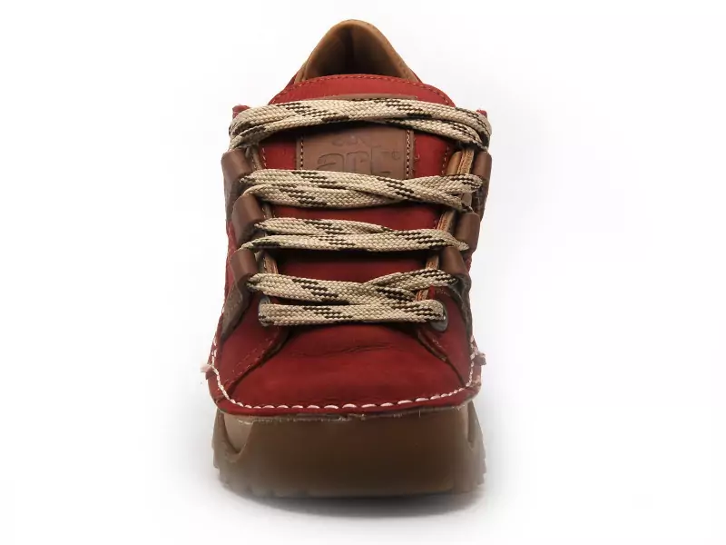 Art 590 PLEASANT F Rouge Baskets Basses Femme
