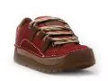 Art 590 PLEASANT F Rouge Baskets Basses Femme