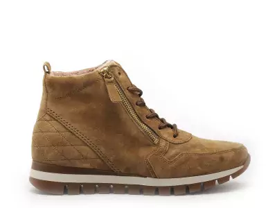 76 455 Beige Basket Montante Femme