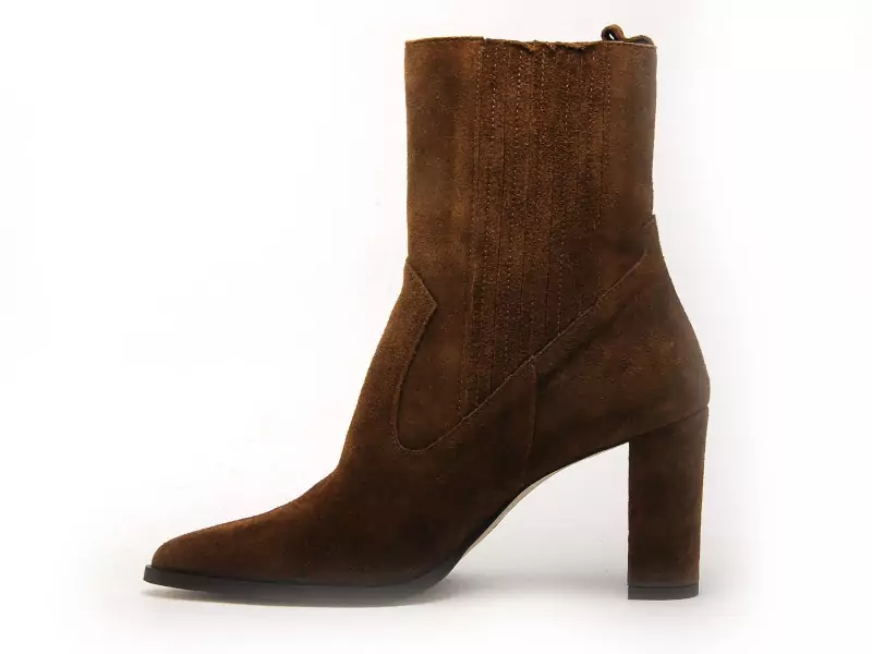 Maroli 8694 Marron Boots et Bottines à Talons Femme