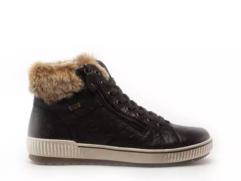 Remonte D0780 Marron Boots et Bottines Plates Femme