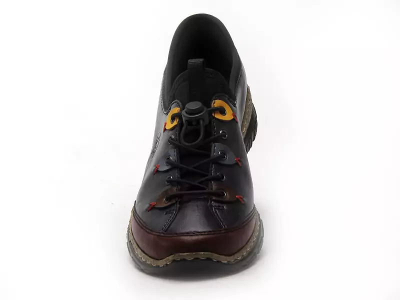 Rieker N3271 Bleu Derbies Femme