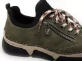Rieker 45973 Kaki Derbies Femme
