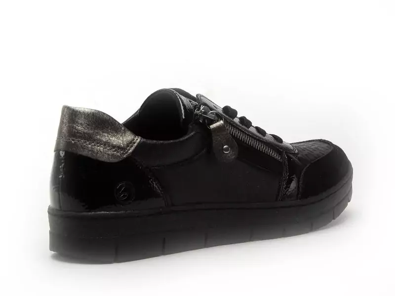 Remonte D5831 Noir Baskets Basses Femme