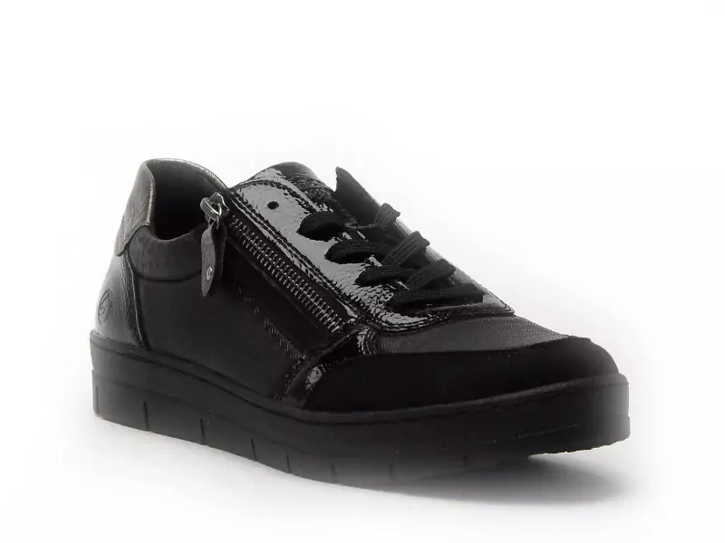 Remonte D5831 Noir Baskets Basses Femme