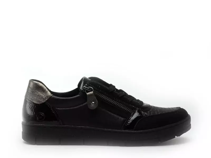 Remonte D5831 Noir Baskets Basses Femme