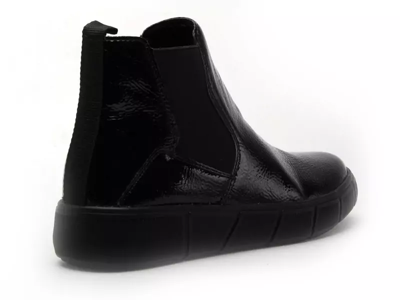 Remonte D1T71 Noir Boots et Bottines Plates Femme
