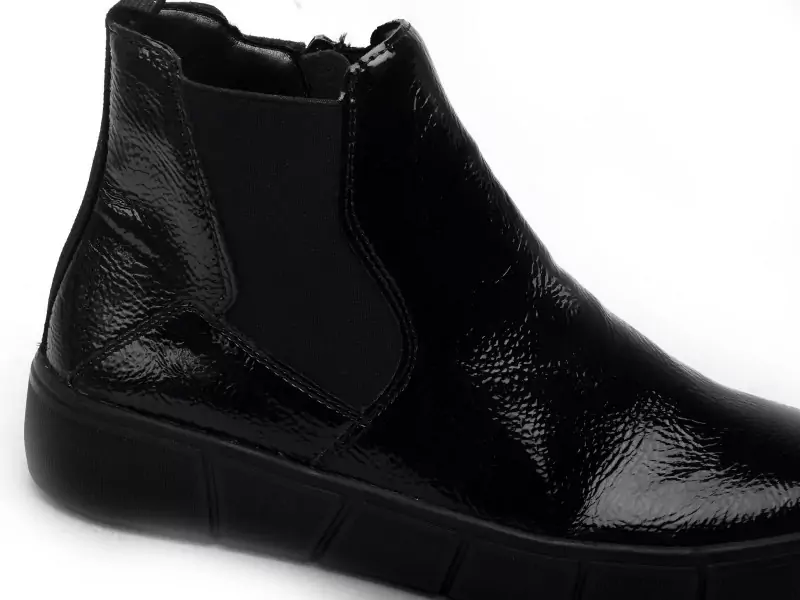 Remonte D1T71 Noir Boots et Bottines Plates Femme