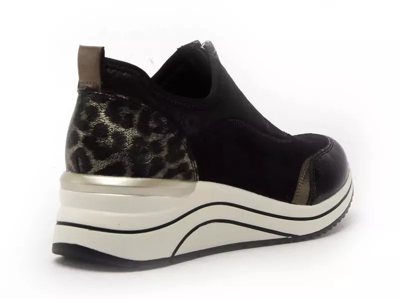 Remonte D0T08 Noir Baskets Basses Femme