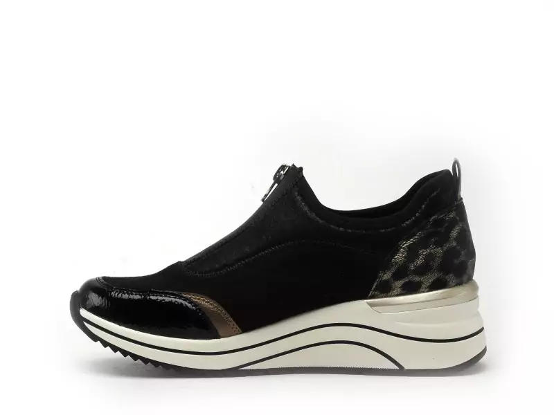 Remonte D0T08 Noir Baskets Basses Femme