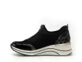 Remonte D0T08 Noir Baskets Basses Femme