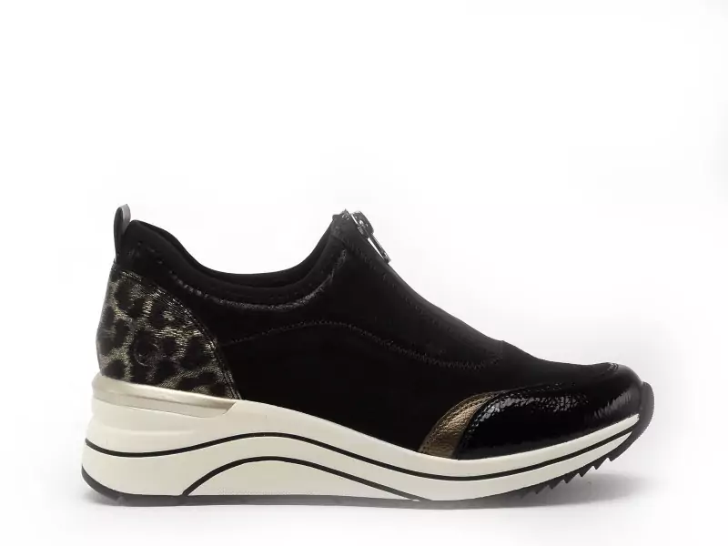 Remonte D0T08 Noir Baskets Basses Femme