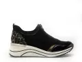 Remonte D0T08 Noir Baskets Basses Femme