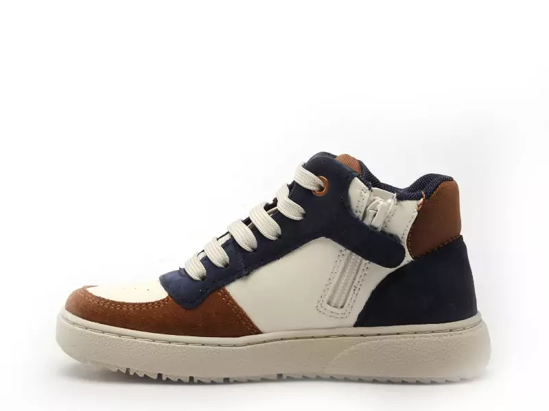 Geox J THELEVEN BOY J46LDC Multicolore Baskets Montantes Garçon