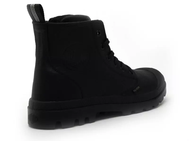 Palladium PAMPA ZIP LEATHERESS Noir Boots et Bottines Homme
