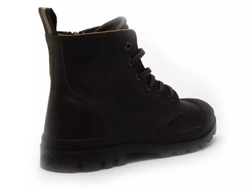 Palladium PAMPA ZIP LEATHERESS Marron Boots et Bottines Homme