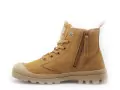 Palladium PAMPA HI ZIP WL Marron Boots et Bottines Plates Femme