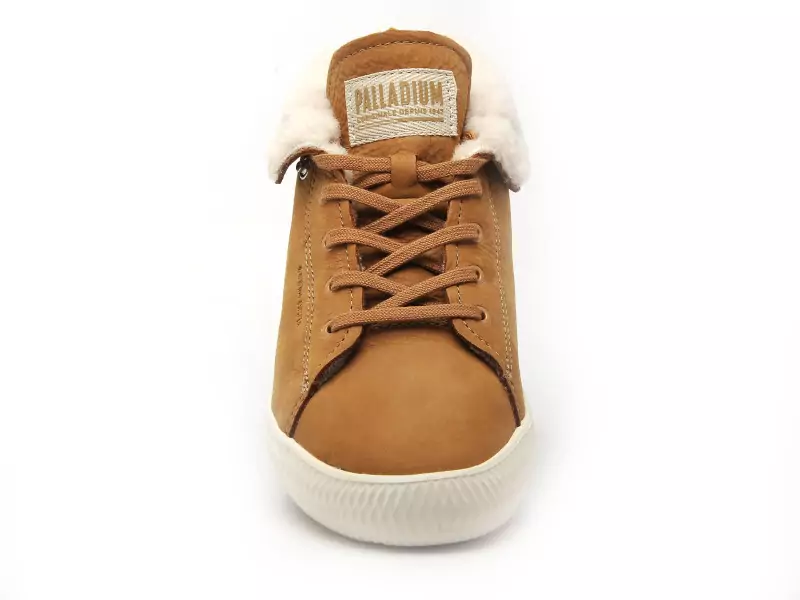 Palladium PALLANOVA CHUKKA WL DEAR Beige Basket Montante Femme
