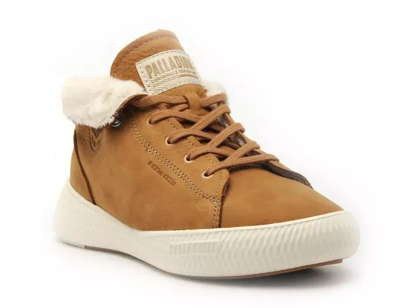 Palladium PALLANOVA CHUKKA WL DEAR Beige Basket Montante Femme