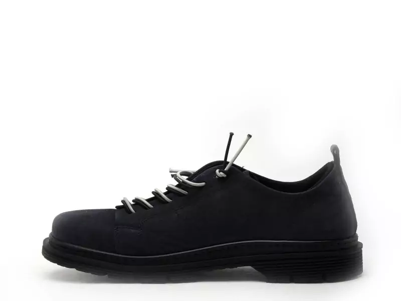 Art BIRMINGHAM 1897 Bleu Baskets Basses Homme