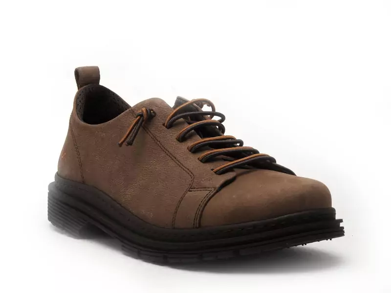 Art BIRMINGHAM 1897 Marron Baskets Basses Homme