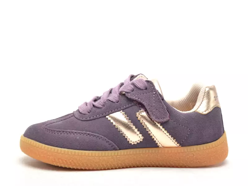Shoo Pom YUZU LO SCRATCH Violet Baskets Basses Fille