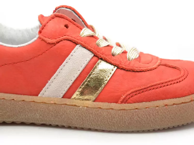 Bopy SARAMBARE Rouge Baskets Basses Fille