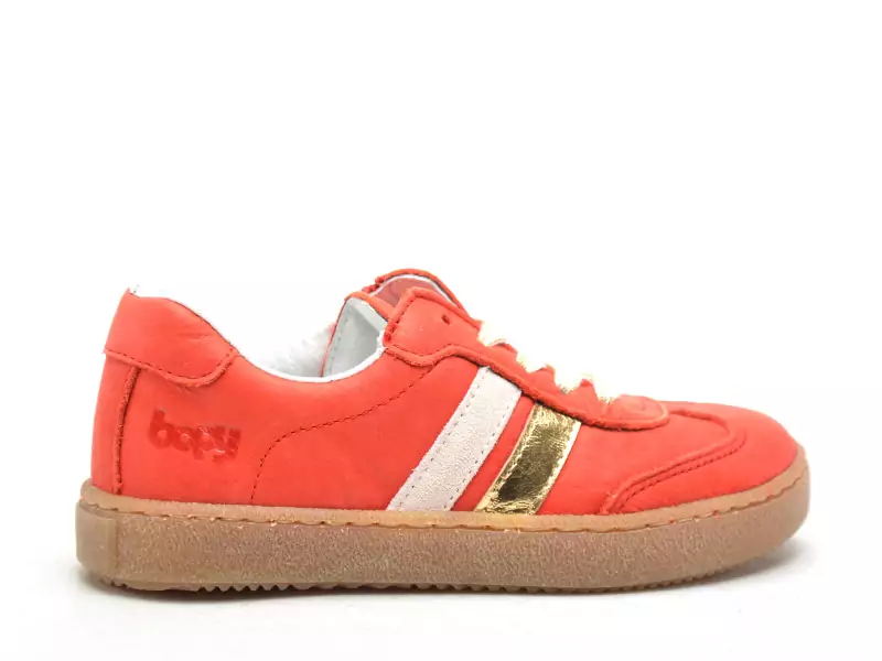 Bopy SARAMBARE Rouge Baskets Basses Fille
