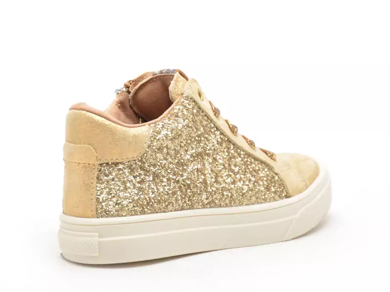 Bopy SADIVA Or Baskets Montantes Fille
