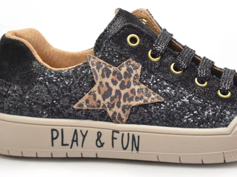 Bopy SABA Noir Baskets Basses Fille