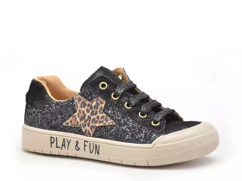 Bopy SABA Noir Baskets Basses Fille