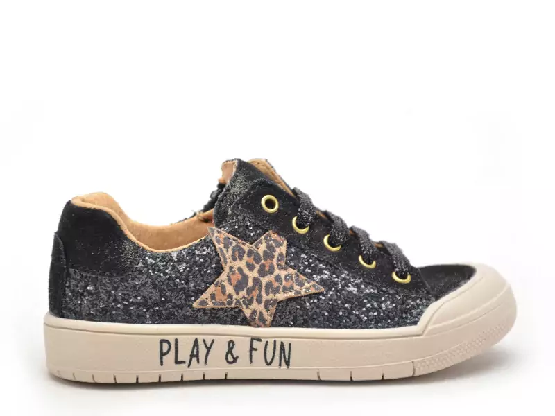 Bopy SABA Noir Baskets Basses Fille