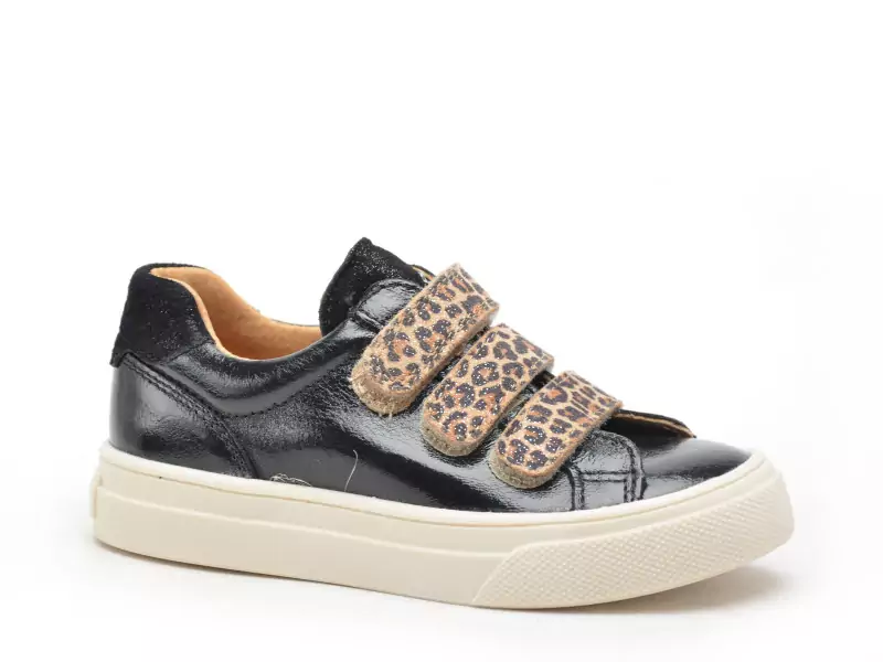Bopy SIMBAD Noir Baskets Basses Fille