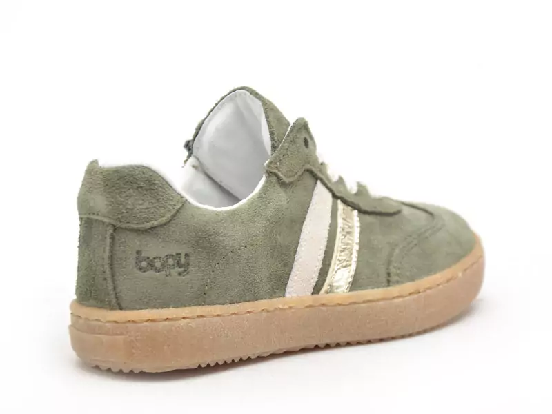 Bopy SARAMBARE Kaki Baskets Basses Fille