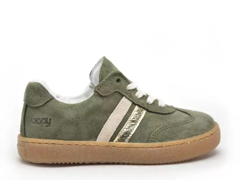Bopy SARAMBARE Kaki Baskets Basses Fille