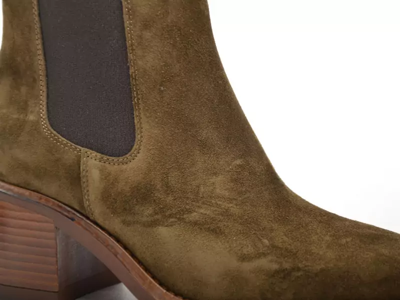 Alpe 5531 Kaki Boots et Bottines à Talons Femme